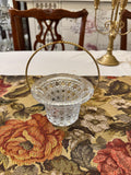 Avon Fostoria Candlelight Basket
