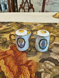 Pair of vintage 1960s Disneyland ceramic salt and pepper shakers