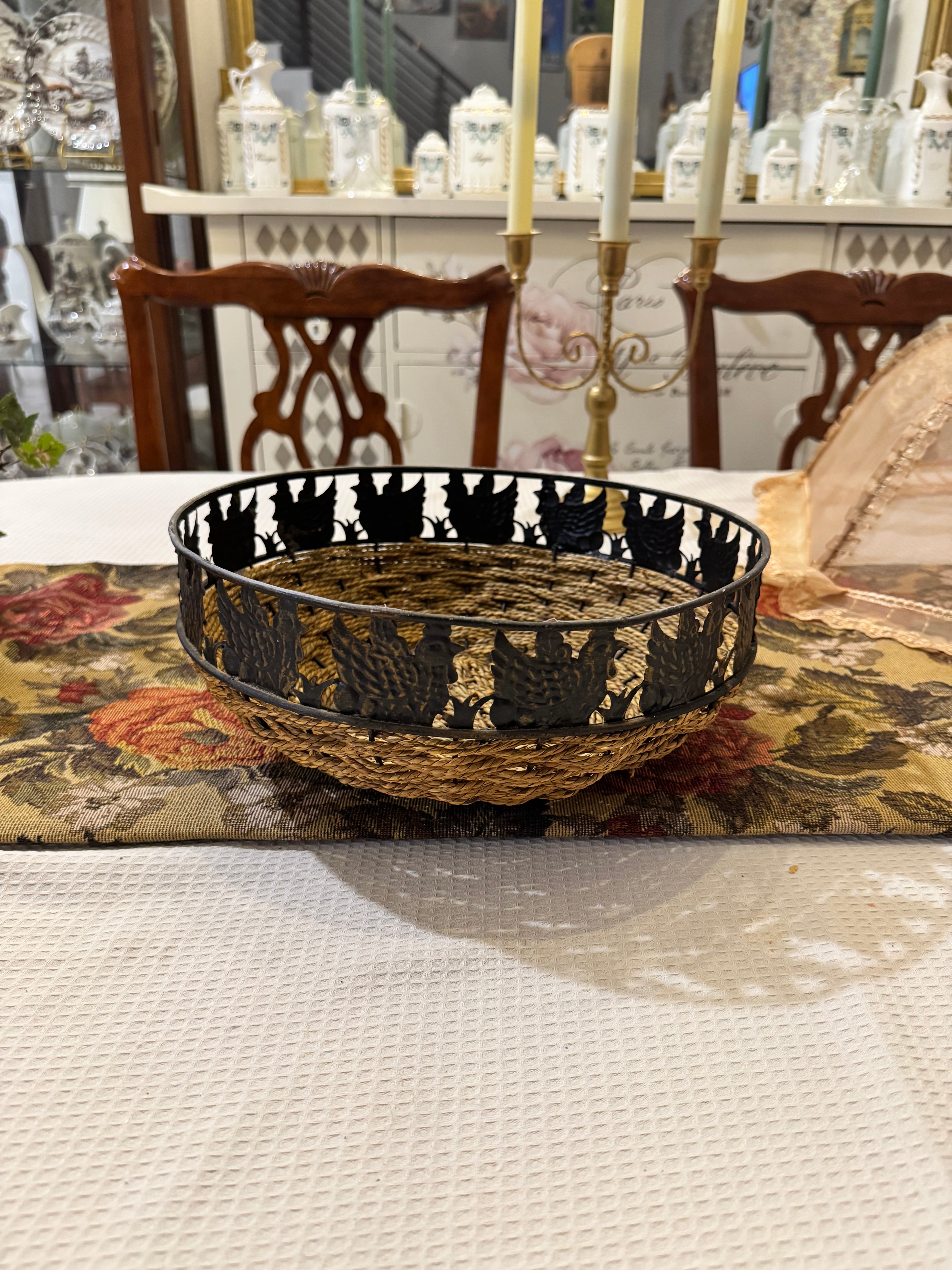Decorative collectible basket