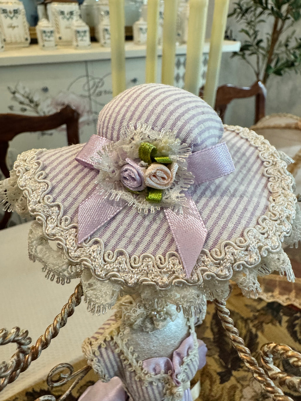 Victorian decorative mannequin jewelry organizer