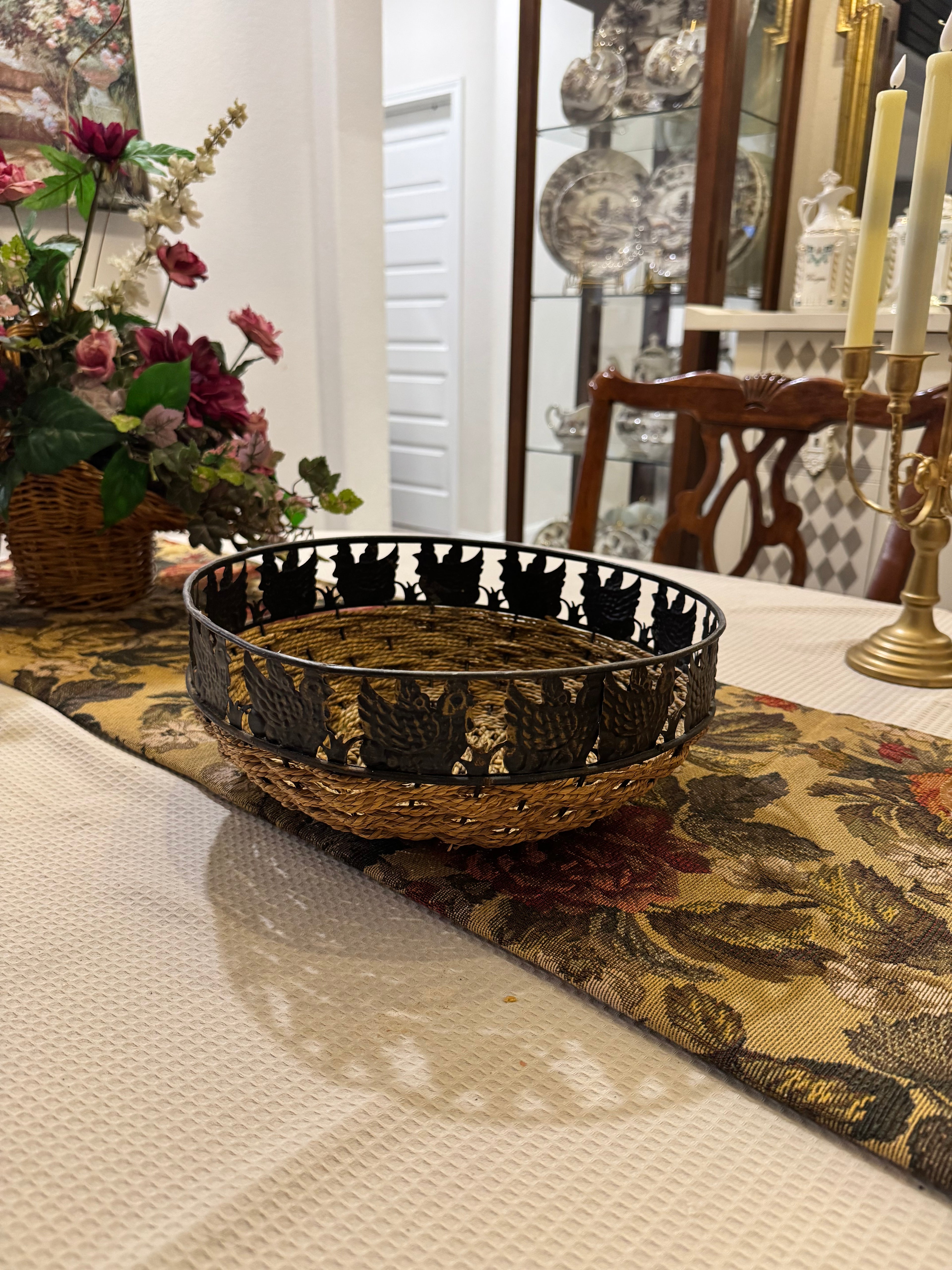Decorative collectible basket