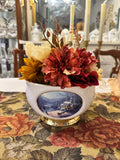 Decorative porcelain bowl