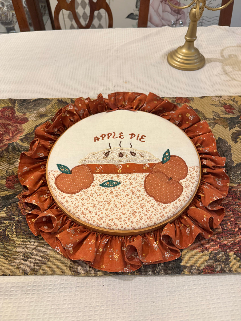 Vintage handmade embroidery