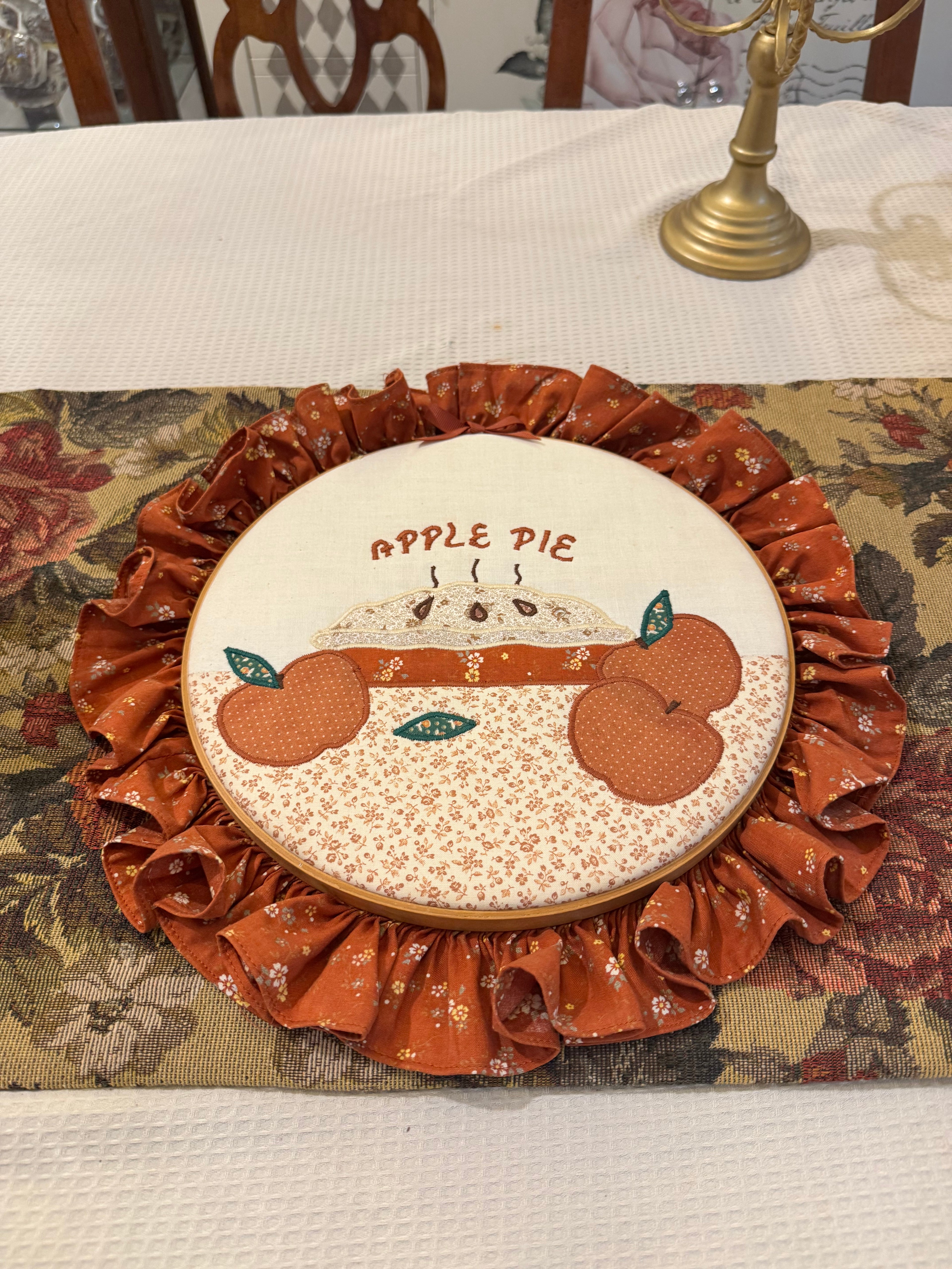 Vintage handmade embroidery