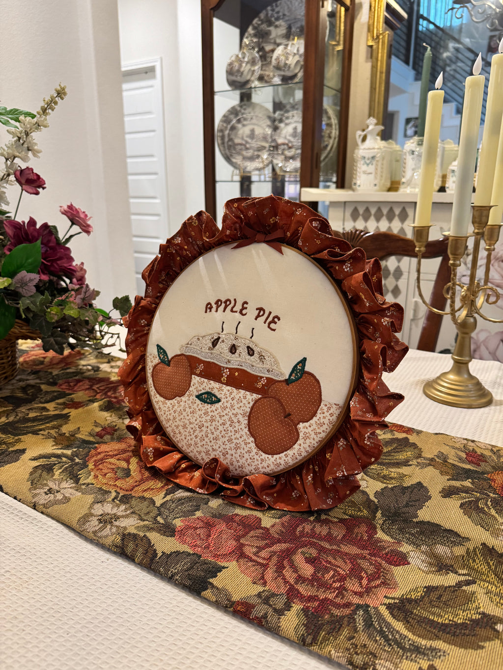 Vintage handmade embroidery